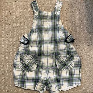 bella bliss Boy’s Plaid Jon Jon Shortall EUC size 18m